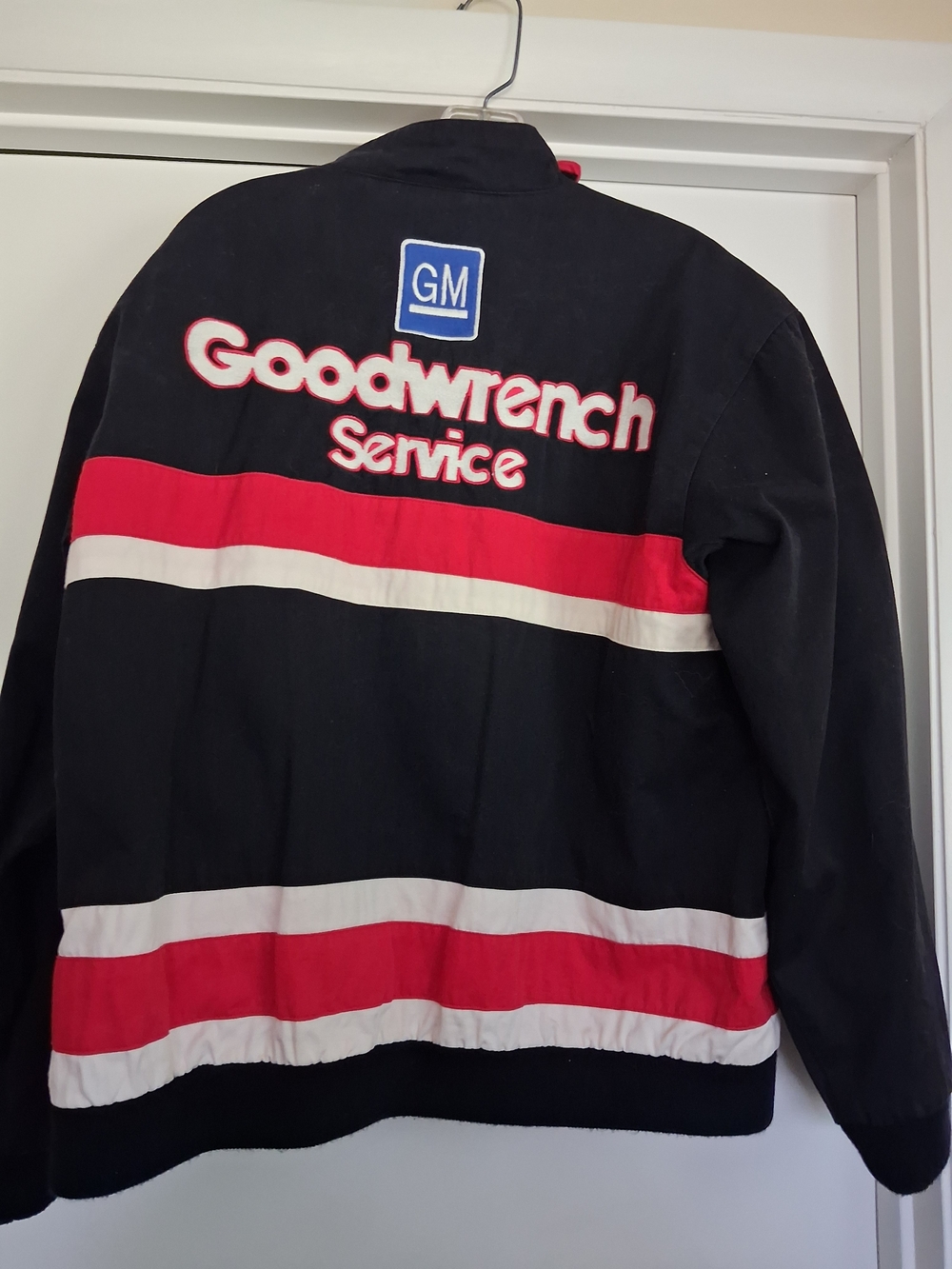 Chase Authentics Red & Black Logo Cotton Jacket - Picture 2 of 9